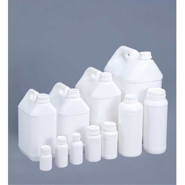 Buy 500ML Fluorinated Plastic HDPE Bottle Permeation Resistant at wholesale prices