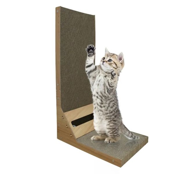 Buy OEM Scratching Board L Shaped Detachable Pet Scratching Post at wholesale prices
