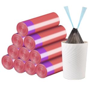 Environmentally Friendly Drawstring Garbage Bag for Kitchen Waste HDPE Material