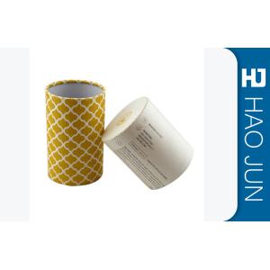 Fashionable Thick Cardboard Wrapping Paper Tubes With Silk Printing