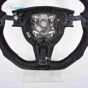 36cm Stiching Porsche 996 Alcantara Steering Wheel Red Stripe