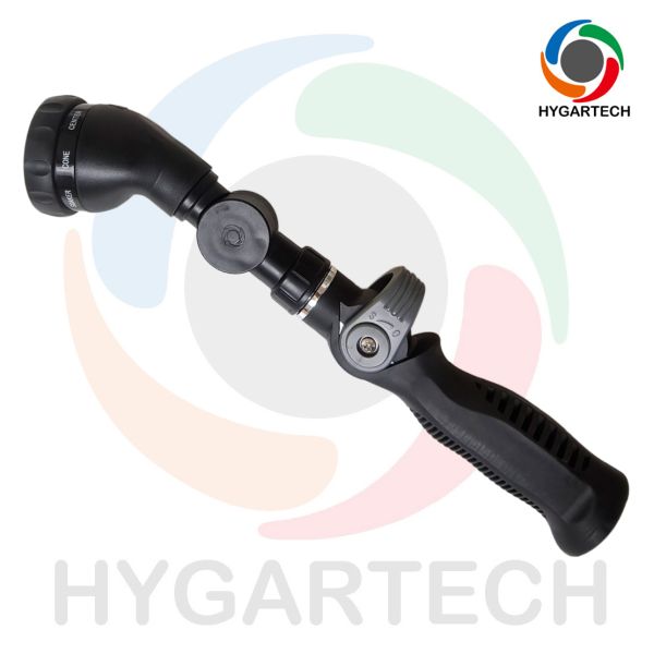Buy Thumb Control Metal 8-Function Sprayer with Adjustable Angle to Control Spray Direction 3/4" Female X Male Thread at wholesale prices