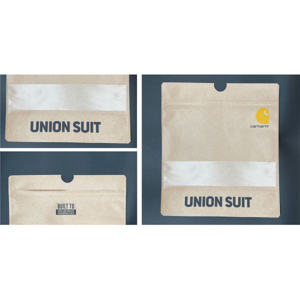 Buy Degradable Paper Plastic Composite Bag Recyclable Printing Patterns at wholesale prices