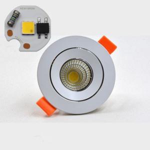 CCT 3000k RGB LED Module COB Chip 19mm For Jewelry Wine Cabinet