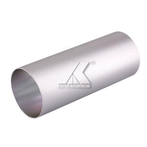 Quality Sandblasting Extrusion Aluminium Tube Profiles 0.8mm Mill Finish for sale