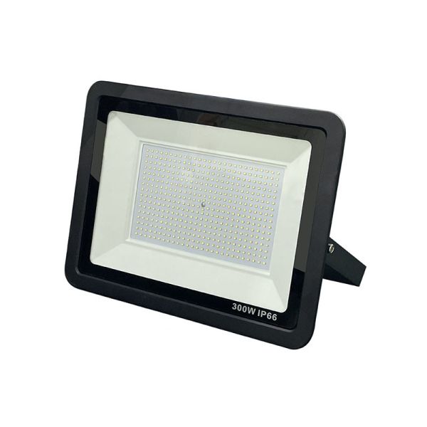 Buy Black White Body Ultra Thin LED Flood Light 300W IP66 Aluminum For Tunnels at wholesale prices