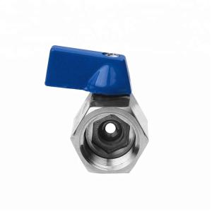 1000Wog Male To Female Thread Mini Casting Ball Valve