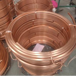 C10100 C11000 C12000 AC Copper Pancake tubing / AC Copper Pipe