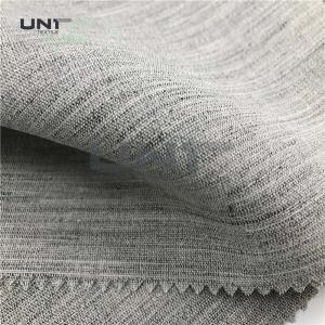 Suits Garment Interfacing Elastic Adhesive Woven Woolen Fabric