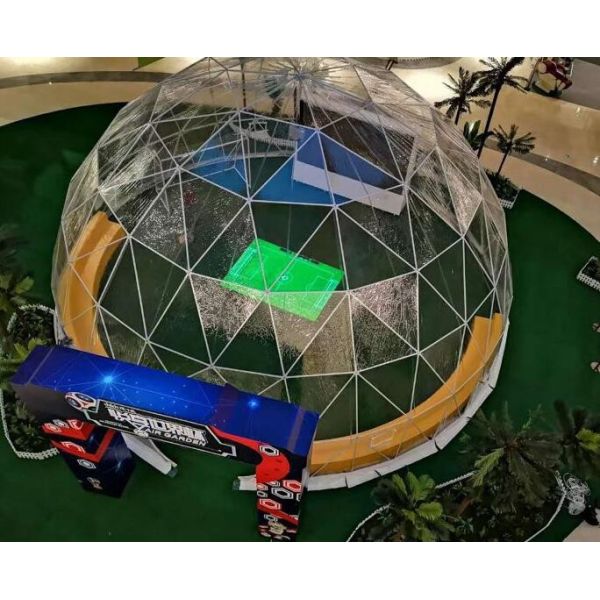 20M PVC Geodesic Dome Strong Structure Steel Party Tent Transparent Wedding Tent