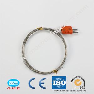 China Assembly Thermocouple RTD With K E J B R S Type Thermocouple With Plug on sale