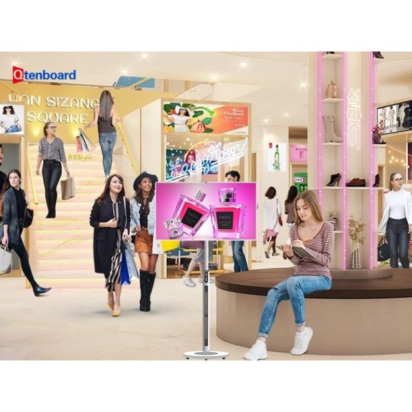 Buy Qtenboard 21.5 Portable Tablet TV's Smart Mall Concierge Google GMS EDLA Yes Refresh Rate Ntsc 60Hz Navigate Discover Save at wholesale prices