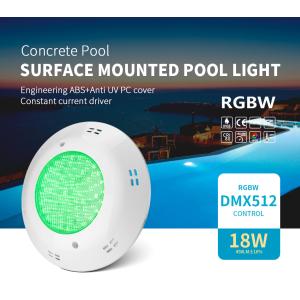 1560ma Plastic LED Swimming Pool Lights 130LM SMD5050 ABS RGBW