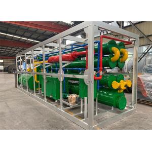 Waste Tyre Small Pyrolysis Plant 2 Ton With CE ISO