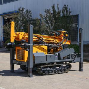 High-Performance 200m Depth Crawler Water Well Drilling Rig With 58KW YuChai