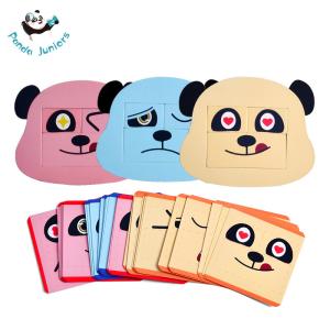 72 Expressions Preschool Emotion Cards Puzzle