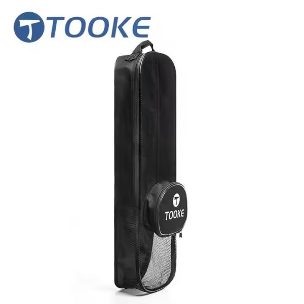 Black Mesh Compact Diving Fins Bag Customized For Snorkel Flipper Gear Kit