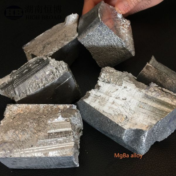 MgEr10 MgEr20 Magnesium Master Alloy Ingot Fit Improving Magnesium Alloy