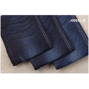 China Light Weight Slub Jeans Material Denim Fabric Dark Blue on sale