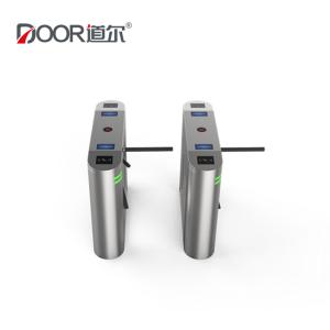 Access Control 3 Arm Tripod Turnstile Gate With Card Reader System For Gym