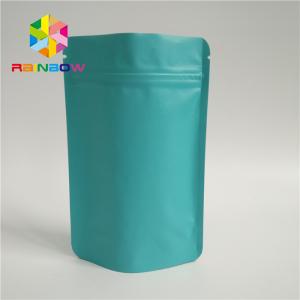 Natural Green Tea Bags Packaging Matte Surface Self Standing k