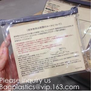 Frosted Pvc Document File Bag With Slider Zipper,Pvc k Bag For File And Document