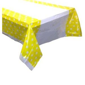 PE Plastic PEVA Disposable Plastic Tablecloths Gravure Printing