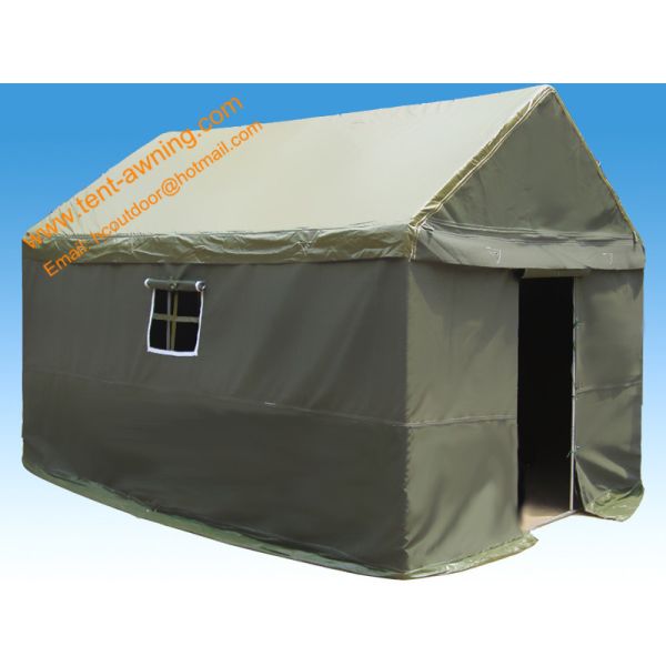 Buy 4x6m Outdoor Steel Waterproof Canvas Camping Military Frame Tent at wholesale prices