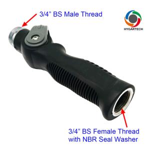 Thumb Control 8 Modes Hose Spray Wand With Swivel Head