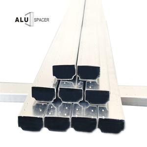 double glass insulated glass high frequency welded aluminum spacer bar