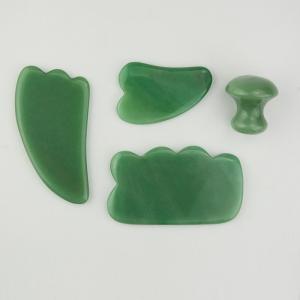 Jade GuaSha Board Body Spa Scraping Stone Massage Tool