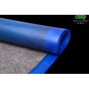 Blue Laminate Flooring Underlayment Recycled Fibers Felt Cushion Underlayment