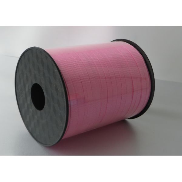 Rose Color PP Solid Crimped Curling Ribbon for gift wrapping 3 / 16" X 500y