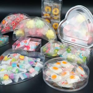 Transparent Folding Plastic Food Container OEM Custom Gift Box PET Clear