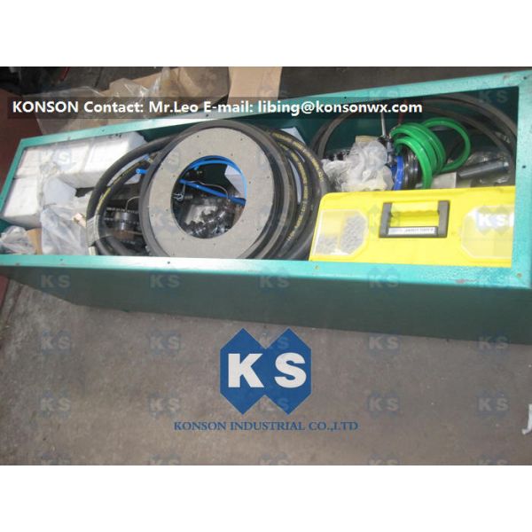 22Kw High Efficiency Gabion Box Machine With 4.9mm PVC Wire / 80mmx100mm Mesh