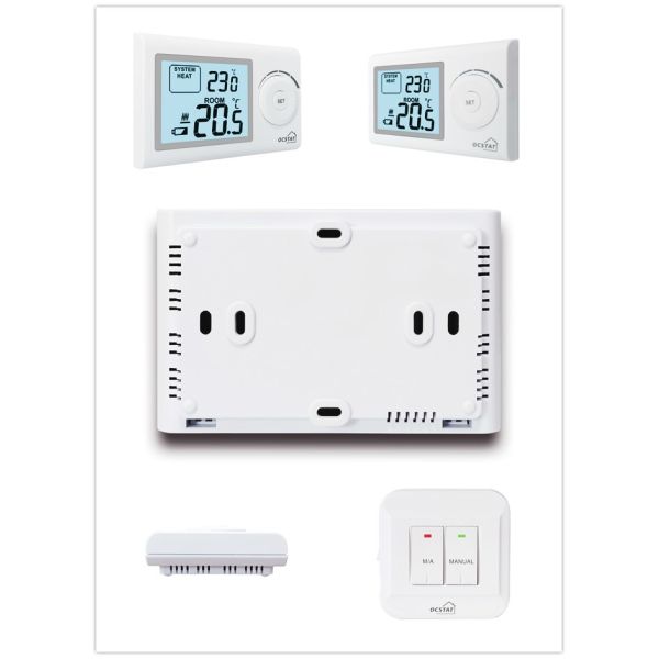 NCT Sensor Digital Wireless Room Thermostat Gas Boiler Energy Efficiency