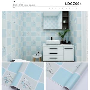 Water-Resistant Peel and Stick Wallpaper for Bathrooms Ceramic Tile Wallpaper