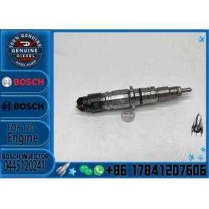 China Genuine New Injector 0445120070 0445120241 Common Rail Fuel Diesel Injector For Cummins Engine 5263304 4930485 3976631 on sale