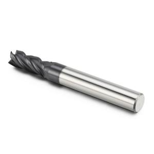 PM - 4EL - G Series NaNo TiAIN Solid Carbide End Mills , Extra Long Carbide End