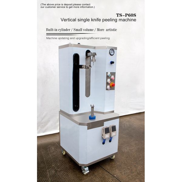 1.0KW 90KG Small automatic pumpkin papaya pineapple cantaloupe peeler Commercial fruit peeler equipment