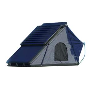 Gray Car Side Awning Rooftop Triangle Awning Waterproof 4x4