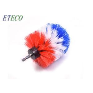 Polishing Drill Scrub Brush Standard Blue 4 Inch PP Nylon Easy Installation