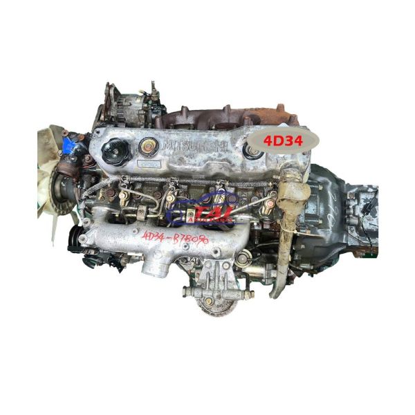 Buy TS 16949 Mitsubish 4D34 TURBO Used Engine Excellent Quality at wholesale prices