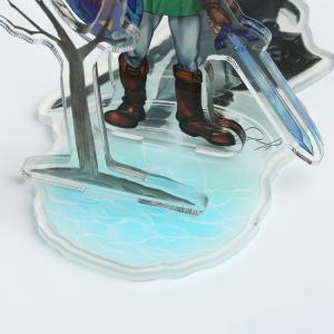 Custom Anime Holographic Acrylic Standee Display racks