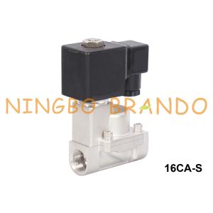 Stainless Steel Hot Water Steam Solenoid Valve 3/8 1/2 3/4 1 Inch 24V 220V