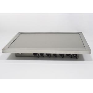 17 Inch Stainless Steel Panel PC Touch With Glove / 4MM Tempered Glass