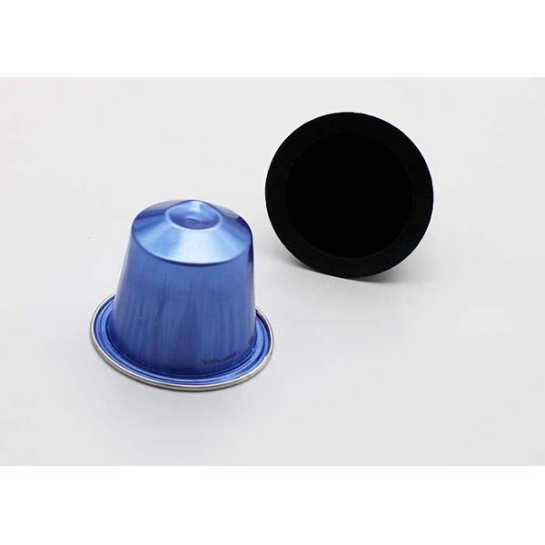 Little Plastic PP Tea / Coffee Pod Capsules With Foil Lid Food Standard