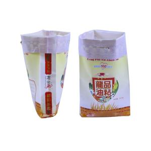 Laminated 25Kg Woven Polypropylene Woven Bags , 5Kg PP Rice Sack
