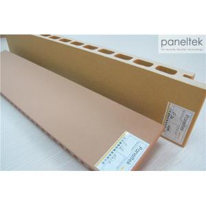 Rough / Fine Flat Terracotta Facade Tiles , Terracotta Facade Ceramic Cladding 