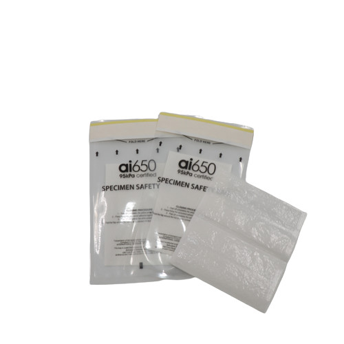 Buy Puncture Resistance 95kPa Biohazard Bag 33x19cm Size at wholesale prices